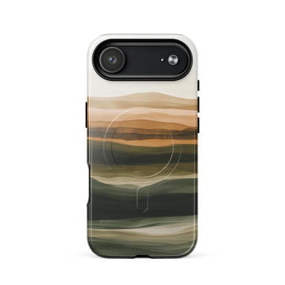 'Earth' iPhone 17 Air MagSafe tough phone case - protective glossy case NZ Australia