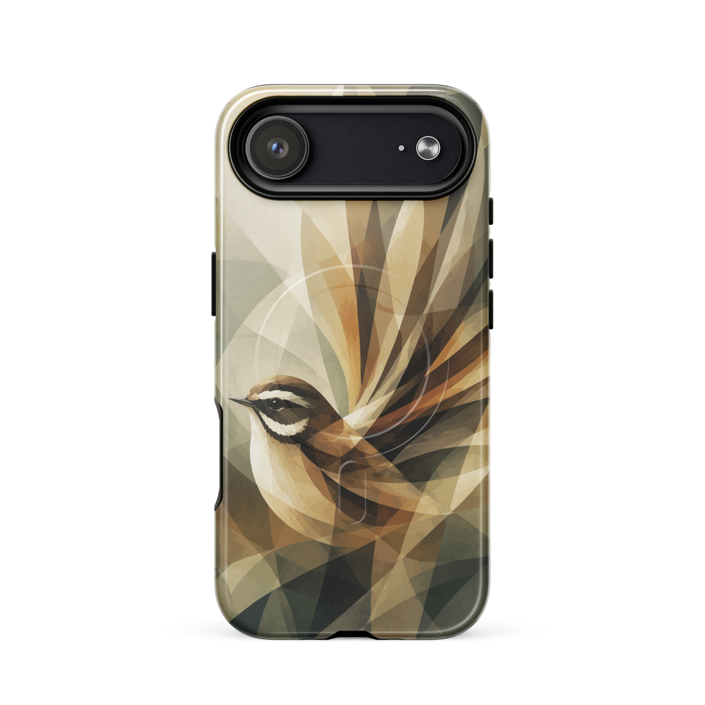 'Fantail' iPhone 17 Air MagSafe tough phone case - protective glossy case NZ Australia