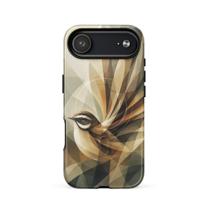 'Fantail' iPhone 17 Air MagSafe tough phone case - protective glossy case NZ Australia