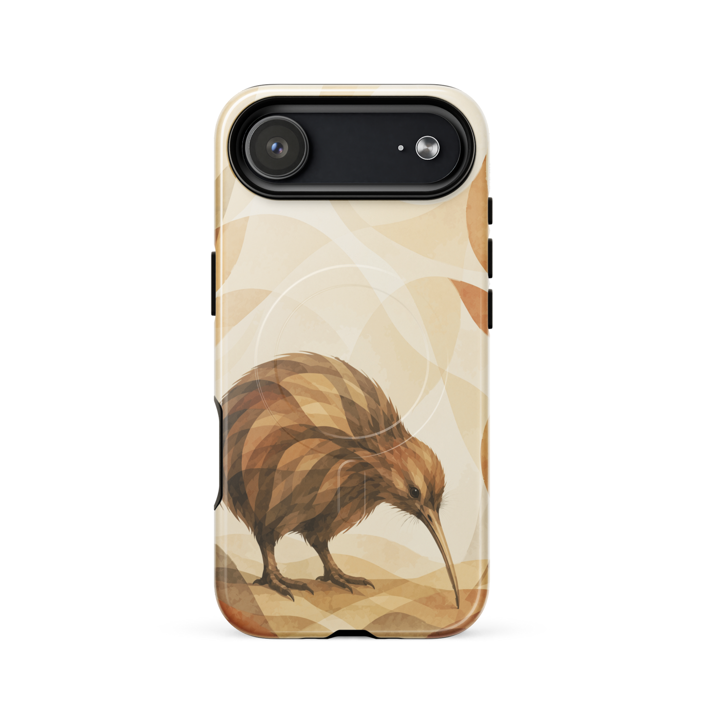 'Kiwi' iPhone 17 Air MagSafe tough phone case - protective glossy case NZ Australia
