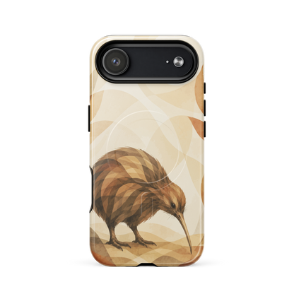'Kiwi' iPhone 17 Air MagSafe tough phone case - protective glossy case NZ Australia