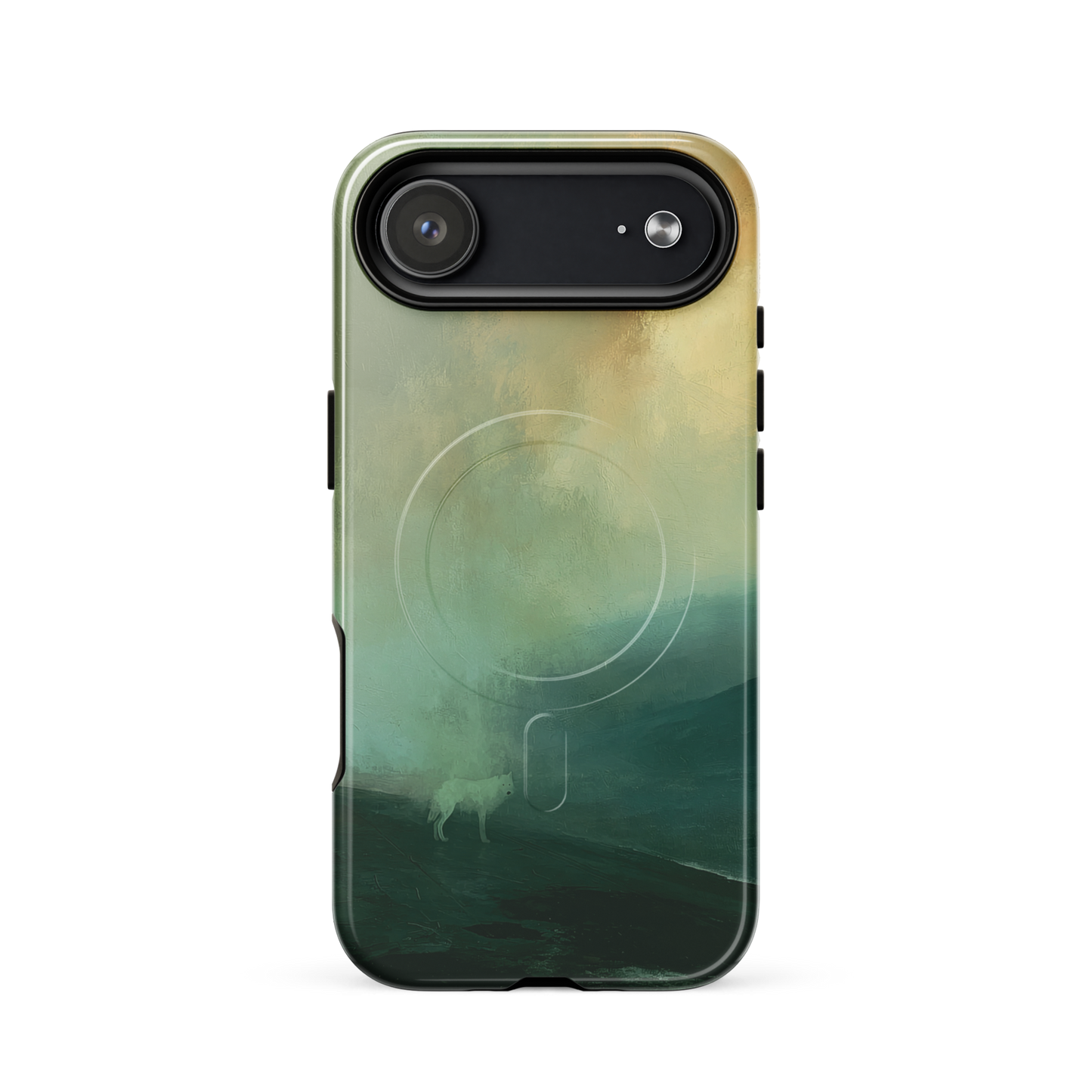 'Acid Rain' iPhone 17 Air MagSafe phone case - protective glossy case NZ Australia