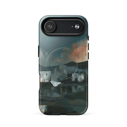'Evening Flight' iPhone 17 Air MagSafe phone case - protective glossy case NZ Australia