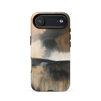 'Black Star' iPhone 17 Air MagSafe phone case - protective glossy case NZ Australia