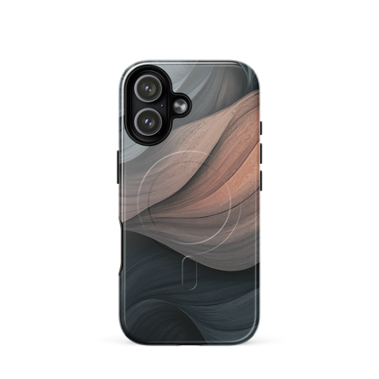 'Velvet Dusk' iPhone 17 MagSafe tough phone case - protective glossy case NZ Australia