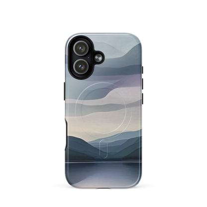 'Reflections' iPhone 17 MagSafe tough phone case - protective glossy case NZ Australia