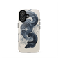 'Midnight Python' iPhone 17 MagSafe tough phone case - protective glossy case NZ Australia