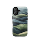'Blue Mountains' iPhone 17 MagSafe tough phone case - protective glossy case NZ Australia