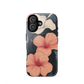'Hibiscus Flower' iPhone 17 MagSafe tough phone case - protective glossy case NZ Australia
