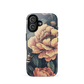 'Vintage Pink Roses' iPhone 17 MagSafe tough phone case - protective glossy case NZ Australia