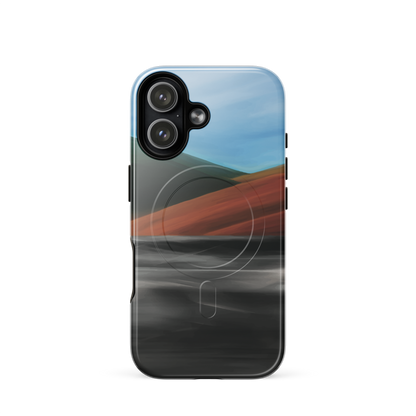 'Heat Wave' iPhone 17 MagSafe tough phone case - protective glossy case NZ Australia