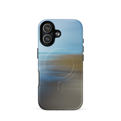 'Ocean Breeze' iPhone 17 MagSafe tough phone case - protective glossy case NZ Australia