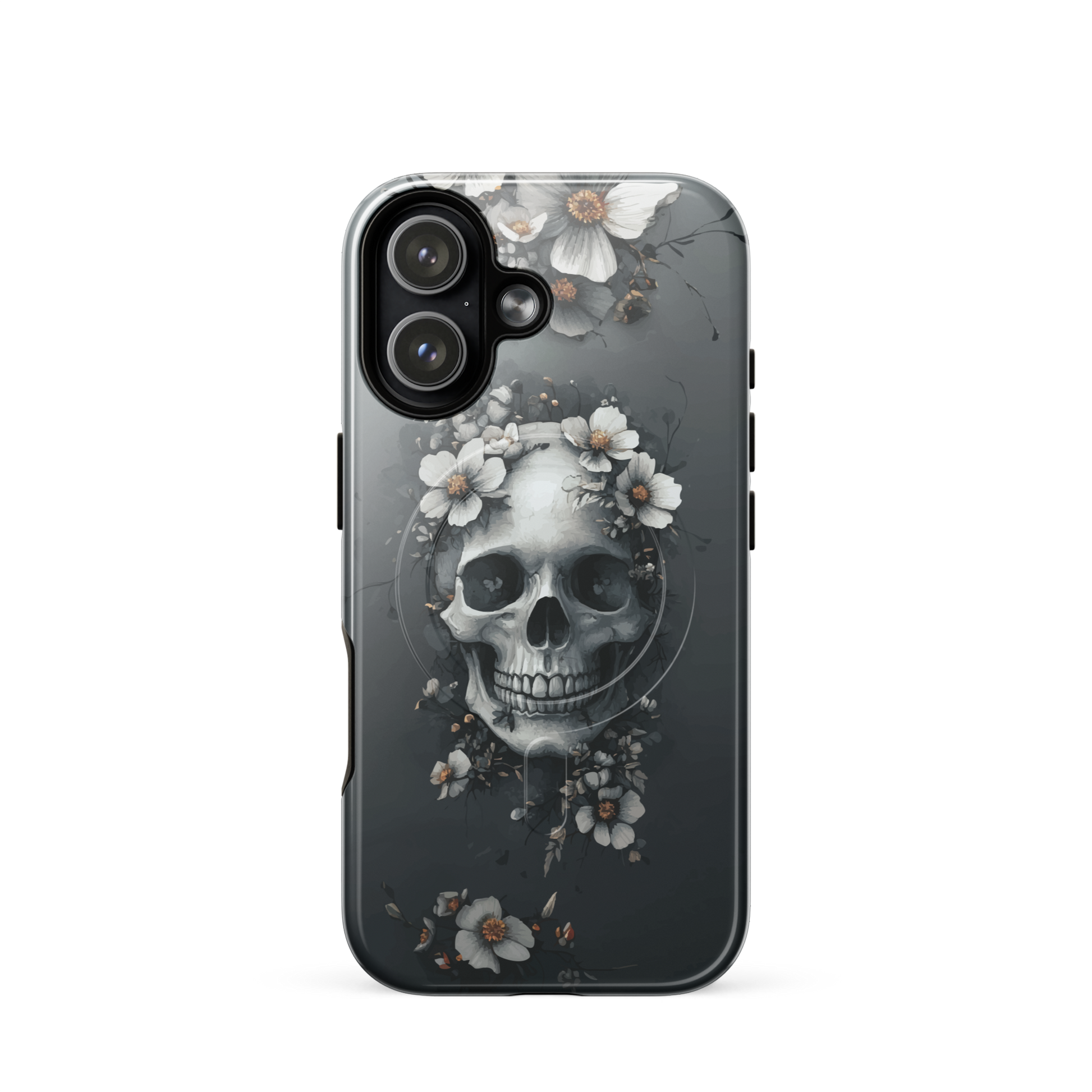 'Eternal Bloom' iPhone 17 MagSafe tough phone case - protective glossy case NZ Australia