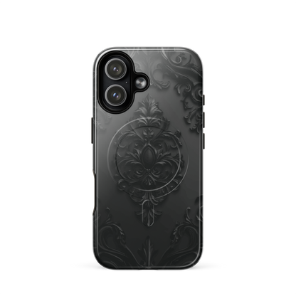 'Obsidian' iPhone 17 MagSafe tough phone case - protective glossy case NZ Australia