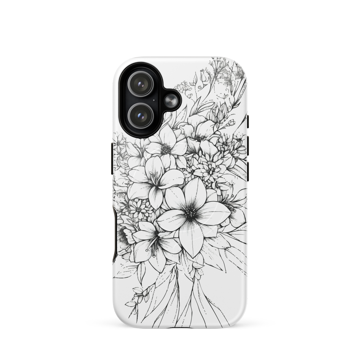 'Silhouette' iPhone 17 MagSafe tough phone case - protective glossy case NZ Australia