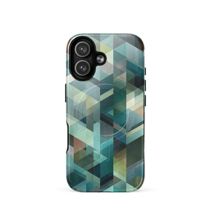 'Still Depths' iPhone 17 MagSafe tough phone case - protective glossy case NZ Australia