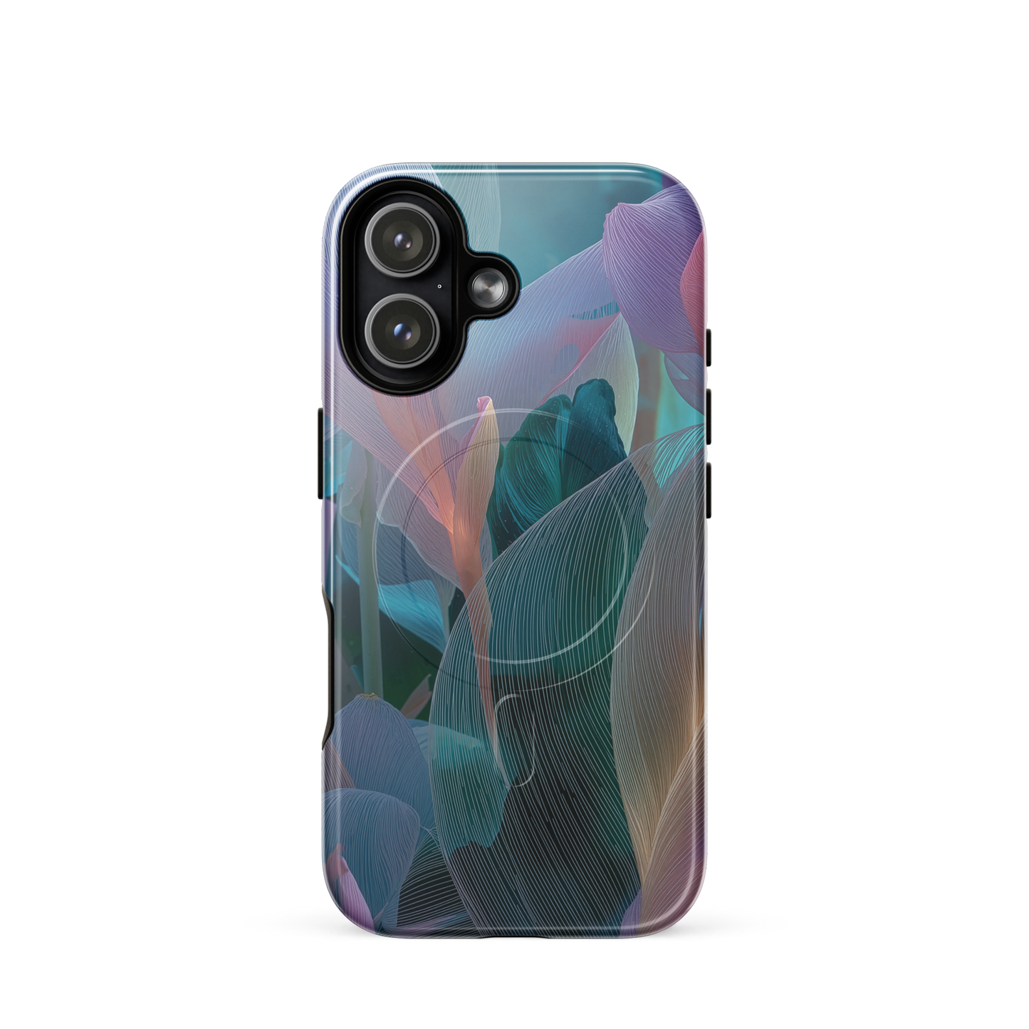 'Ethereal Blades' iPhone 17 MagSafe tough phone case - protective glossy case NZ Australia