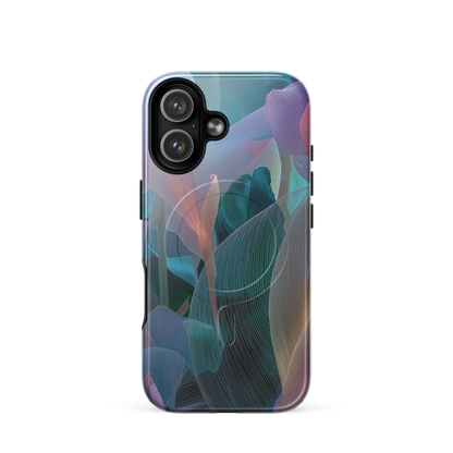 'Ethereal Blades' iPhone 17 MagSafe tough phone case - protective glossy case NZ Australia