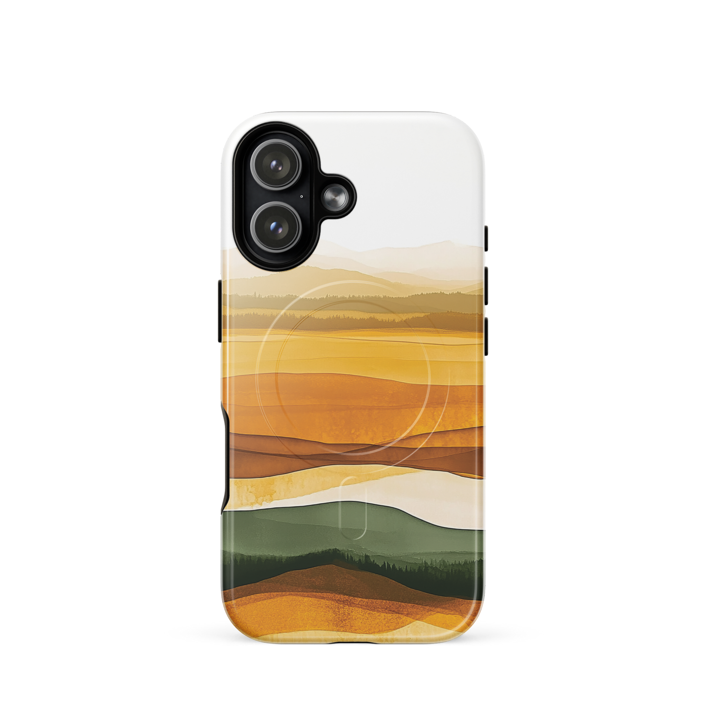 'Autumn' iPhone 17 MagSafe tough phone case - protective glossy case NZ Australia