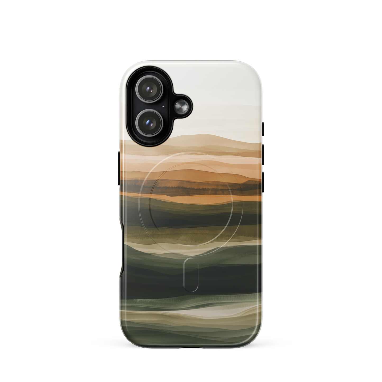 'Earth' iPhone 17 MagSafe tough phone case - protective glossy case NZ Australia