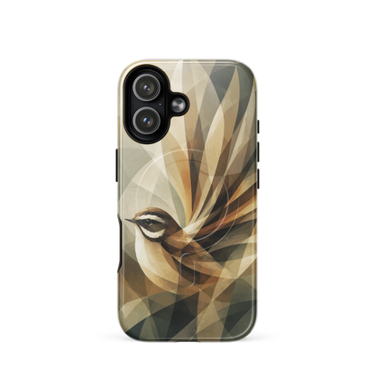 'Fantail' iPhone 17 MagSafe tough phone case - protective glossy case NZ Australia