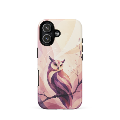 'Ruru' iPhone 17 MagSafe tough phone case - protective glossy case NZ Australia