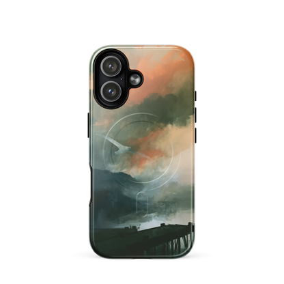 'Harbour' iPhone 17 MagSafe phone case - protective glossy case NZ Australia