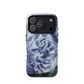 'Blue Rose' iPhone 17 Pro MagSafe tough phone case - protective glossy case NZ Australia