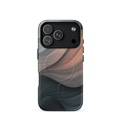 'Velvet Dusk' iPhone 17 Pro MagSafe tough phone case - protective glossy case NZ Australia