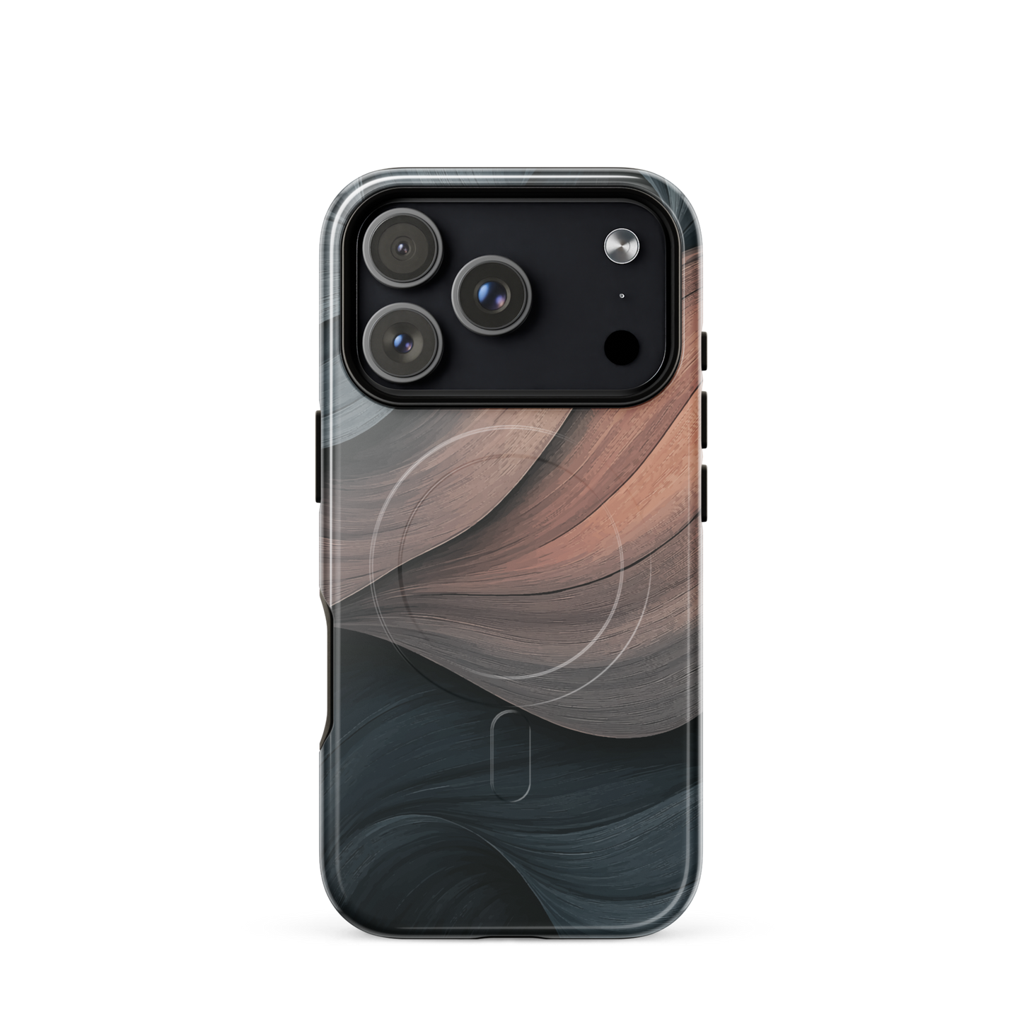 'Velvet Dusk' iPhone 17 Pro MagSafe tough phone case - protective glossy case NZ Australia