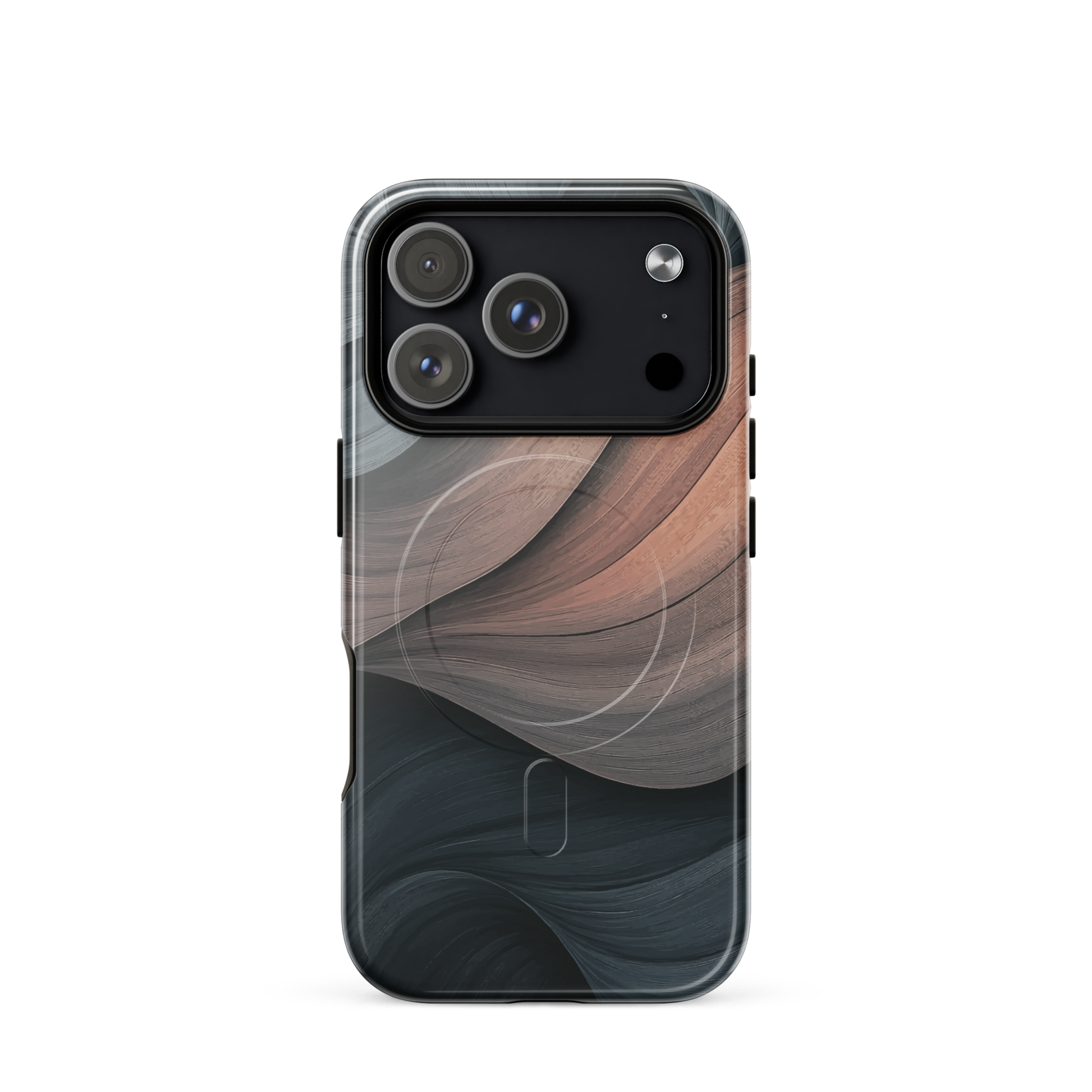 'Velvet Dusk' iPhone 17 Pro MagSafe tough phone case - protective glossy case NZ Australia