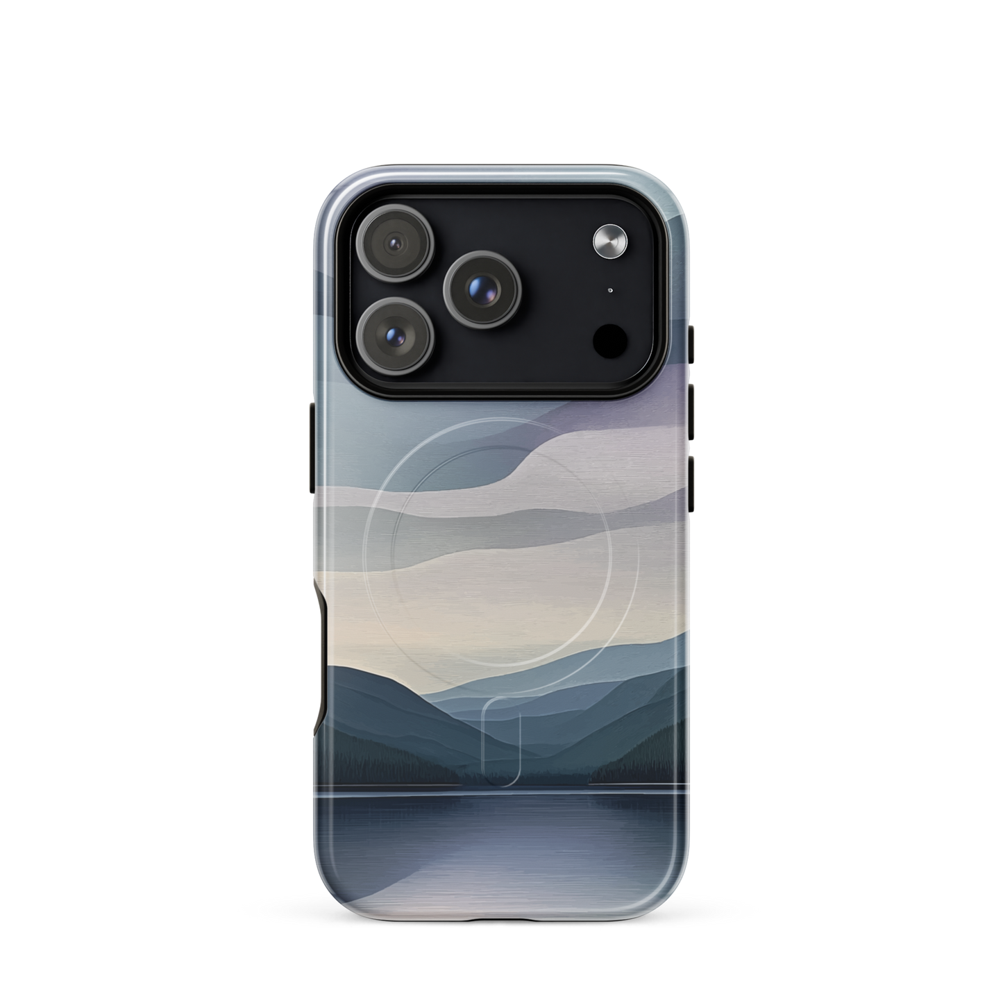 'Reflections' iPhone 17 Pro MagSafe tough phone case - protective glossy case NZ Australia
