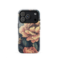 'Vintage Pink Roses' iPhone 17 Pro MagSafe tough phone case - protective glossy case NZ Australia