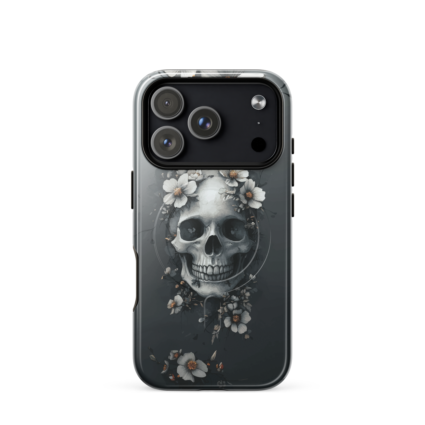'Eternal Bloom' iPhone 17 Pro MagSafe tough phone case - protective glossy case NZ Australia