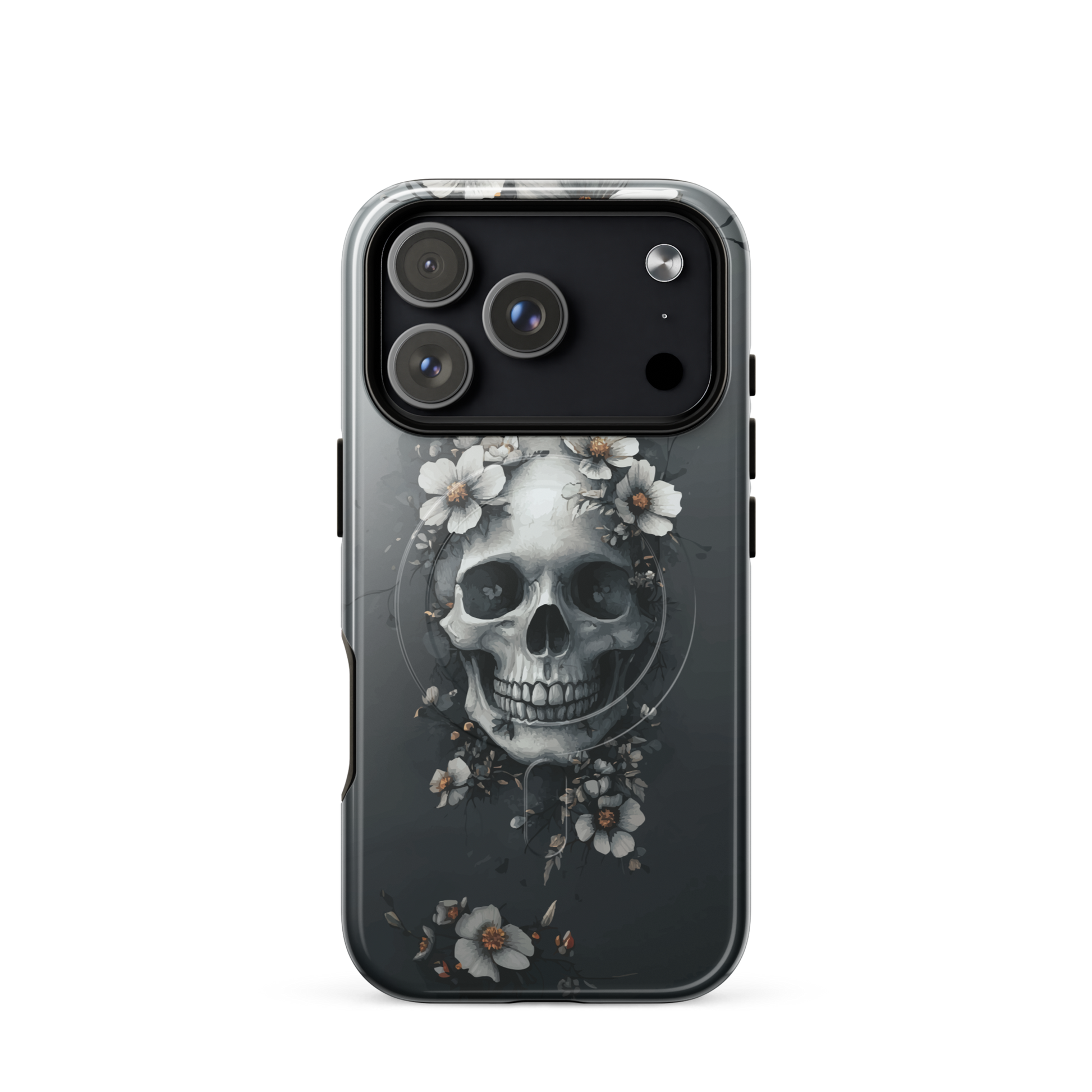 'Eternal Bloom' iPhone 17 Pro MagSafe tough phone case - protective glossy case NZ Australia