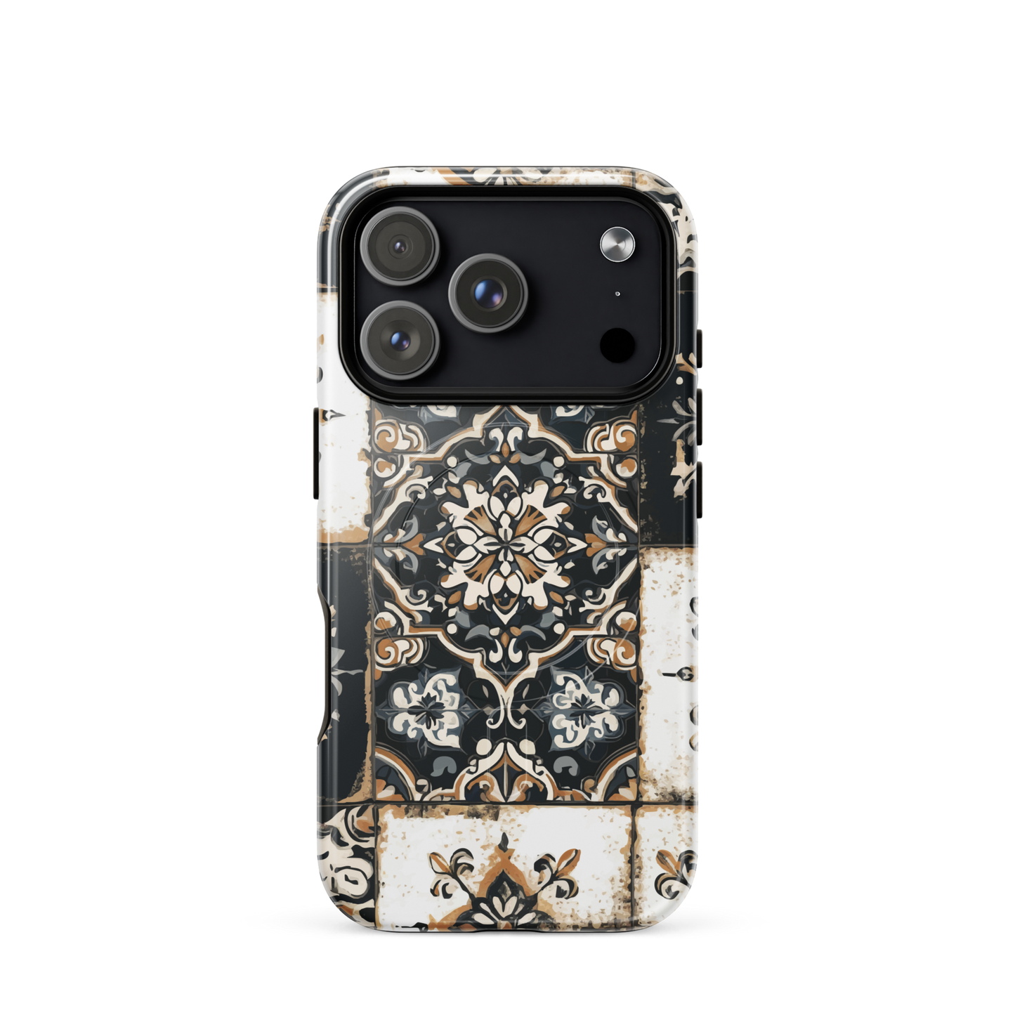'Morocco' iPhone 17 Pro MagSafe tough phone case - protective glossy case NZ Australia