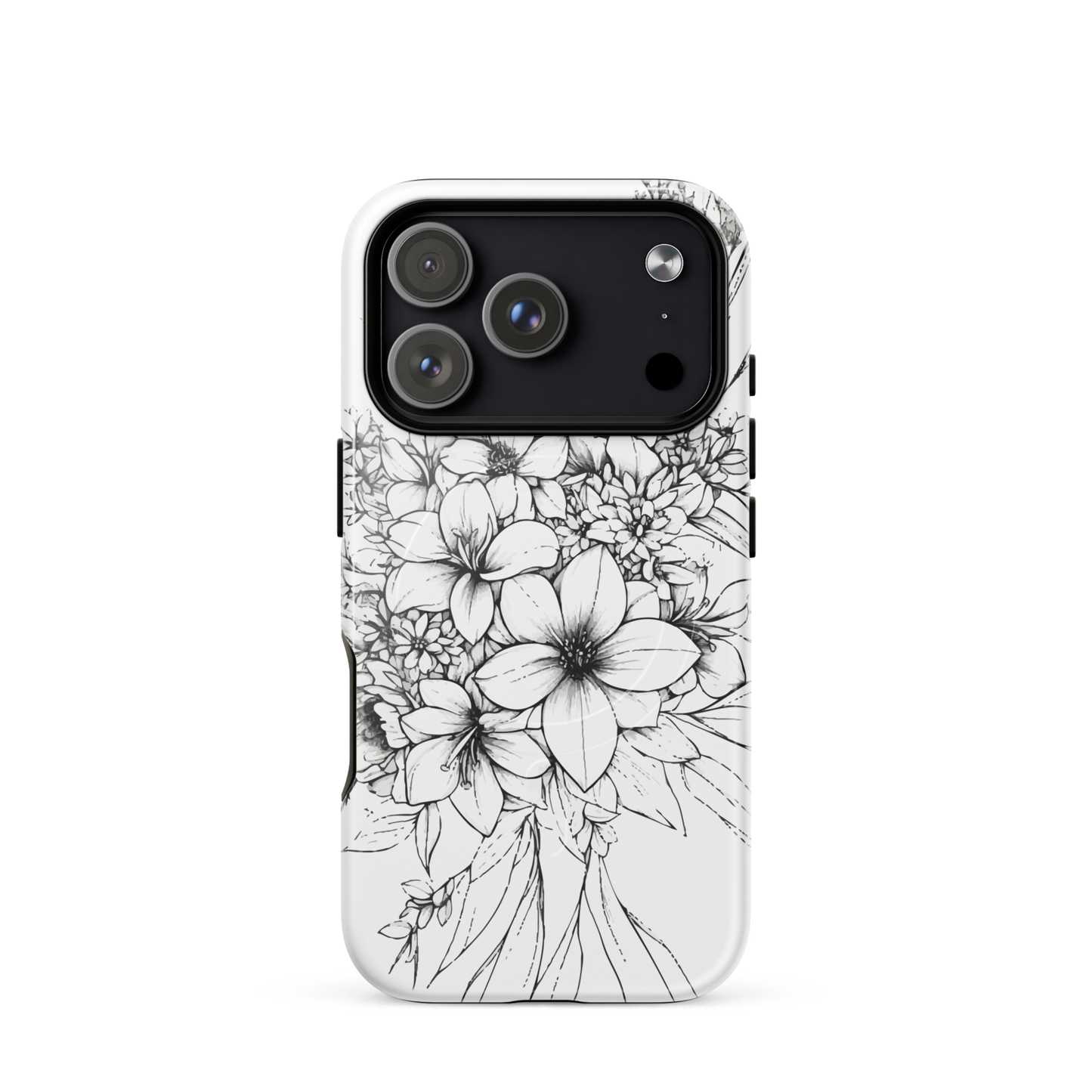 'Silhouette' iPhone 17 Pro MagSafe tough phone case - protective glossy case NZ Australia