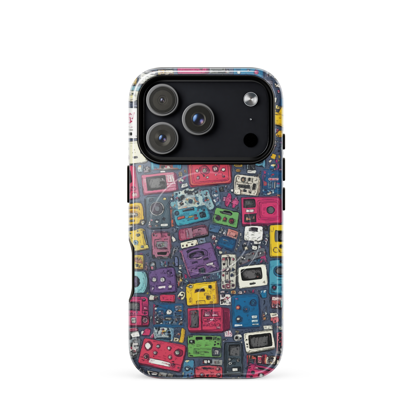 'Arcade' iPhone 17 Pro MagSafe tough phone case - protective glossy case NZ Australia