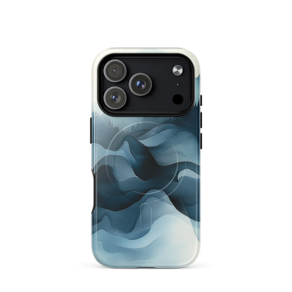 'Still Valleys' iPhone 17 Pro MagSafe tough phone case - protective glossy case NZ Australia