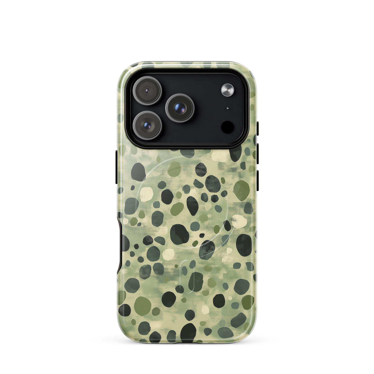 'Stepping Stone' iPhone 17 Pro MagSafe tough phone case - protective glossy case NZ Australia