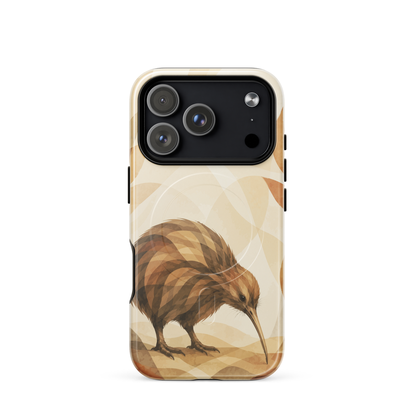 'Kiwi' iPhone 17 Pro MagSafe tough phone case - protective glossy case NZ Australia