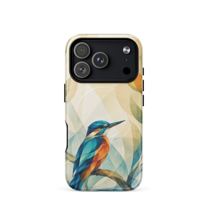 'Kotare' iPhone 17 Pro MagSafe tough phone case - protective glossy case NZ Australia