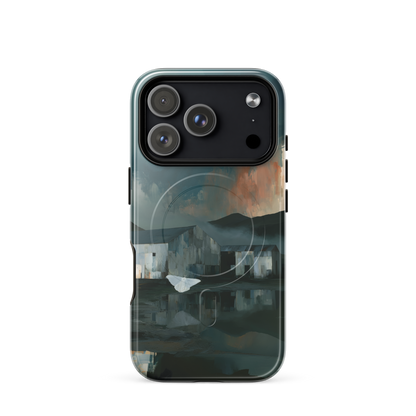 'Evening Flight' iPhone 17 Pro MagSafe phone case - protective glossy case NZ Australia