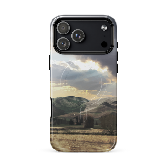 'Te Hauke' iPhone 17 Pro Max MagSafe tough phone case - protective glossy case NZ Australia