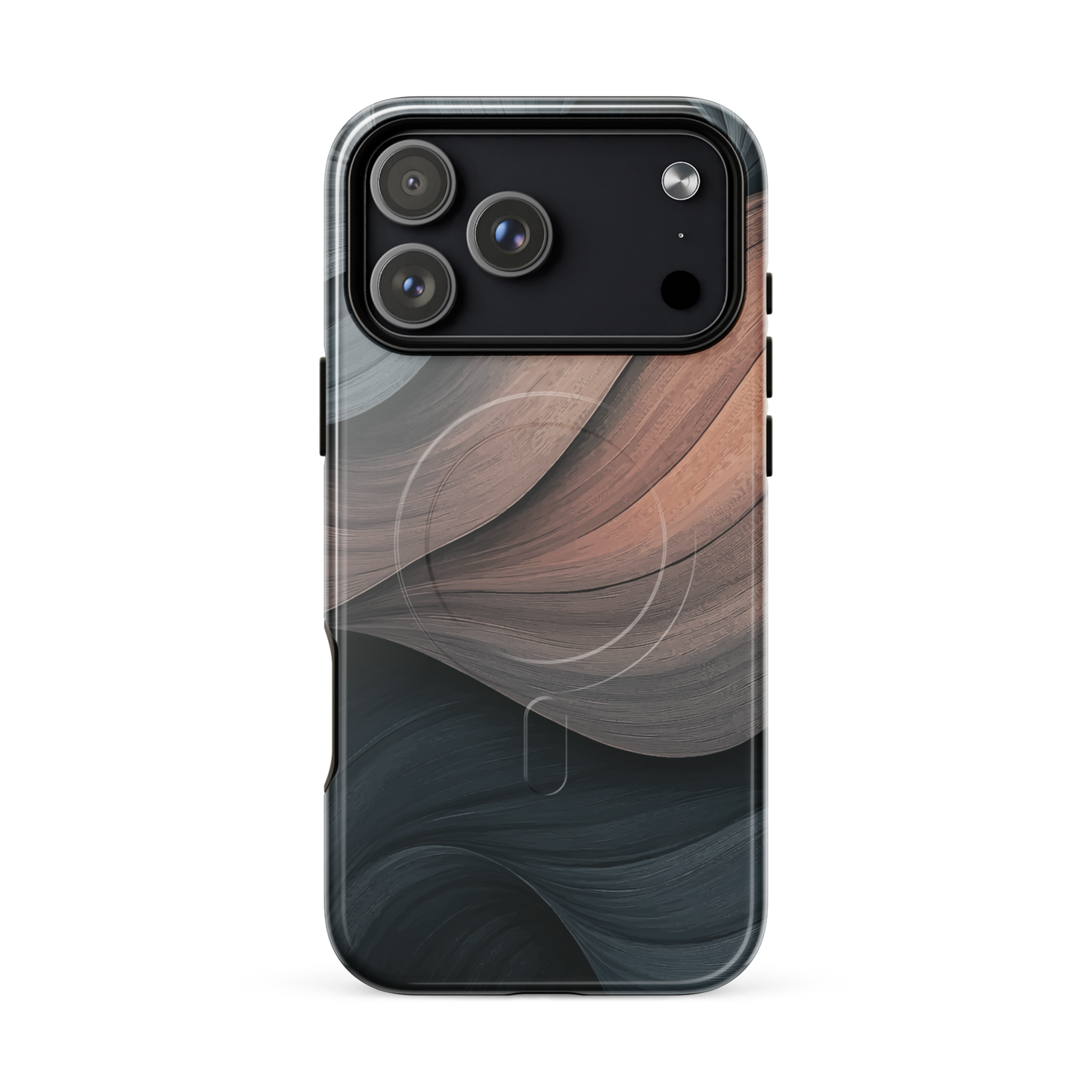 'Velvet Dusk' iPhone 17 Pro Max MagSafe tough phone case - protective glossy case NZ Australia