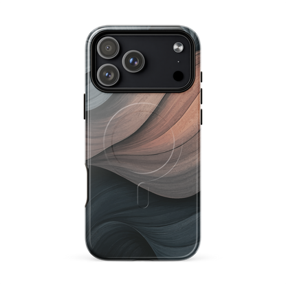 'Velvet Dusk' iPhone 17 Pro Max MagSafe tough phone case - protective glossy case NZ Australia
