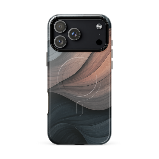 'Velvet Dusk' iPhone 17 Pro Max MagSafe tough phone case - protective glossy case NZ Australia