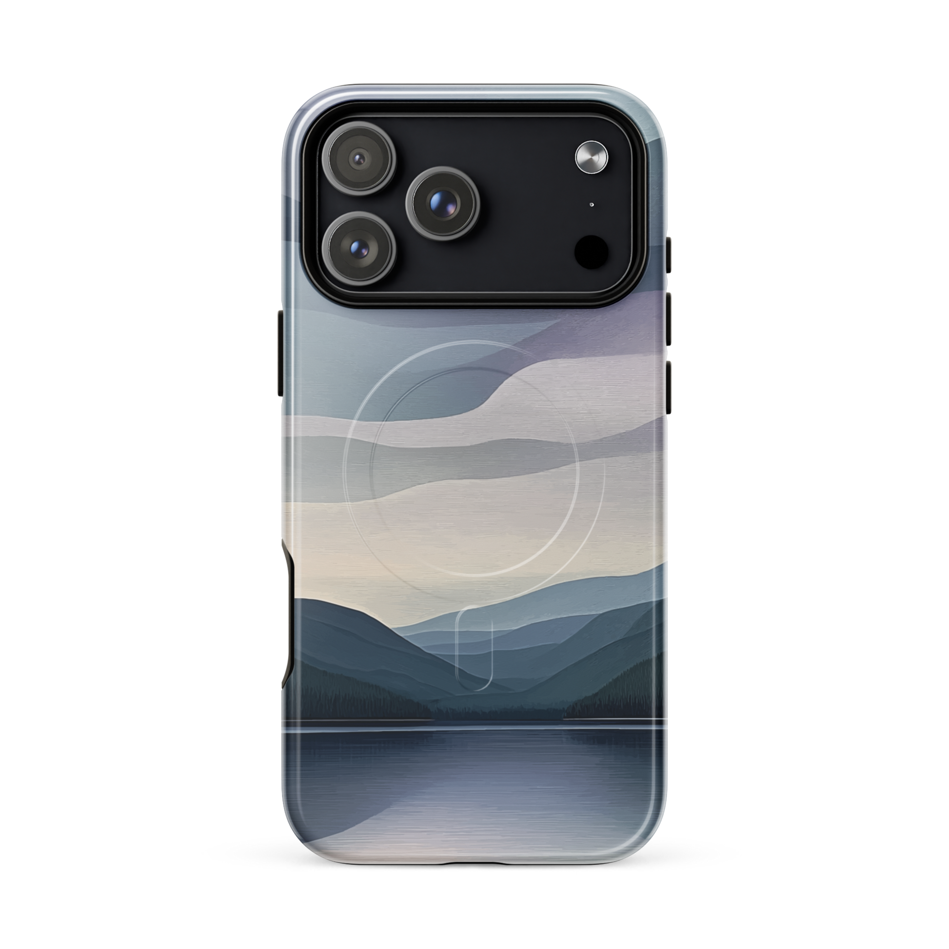 'Reflections' iPhone 17 Pro Max MagSafe tough phone case - protective glossy case NZ Australia