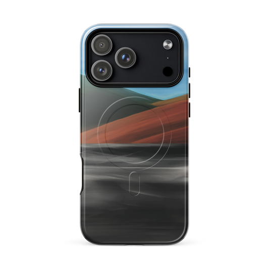 'Heat Wave' iPhone 17 Pro Max MagSafe tough phone case - protective glossy case NZ Australia