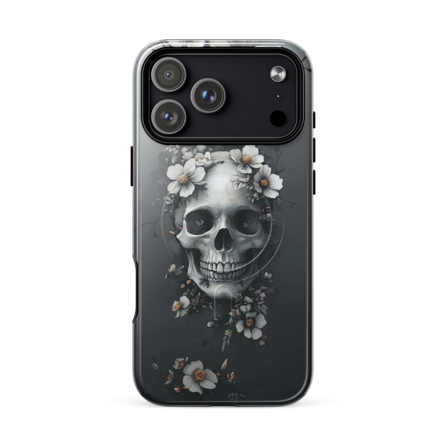 'Eternal Bloom' iPhone 17 Pro Max MagSafe tough phone case - protective glossy case NZ Australia